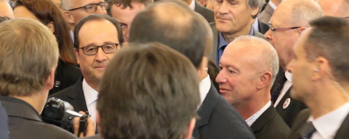 François-André Allaert et François Hollande